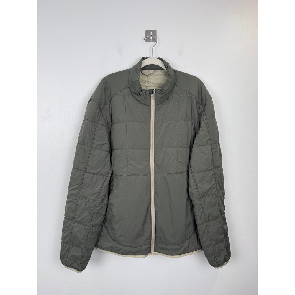 Lululemon Route Ready Men Jacket XXL Lightweight Insulated Green
